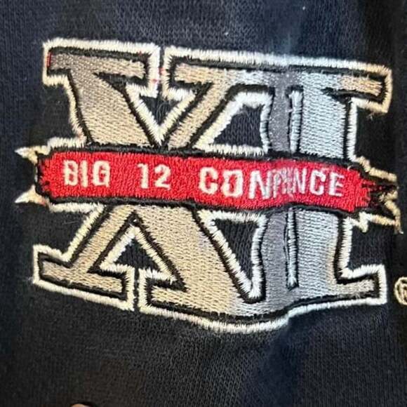 Blue 84 -Men's Long Sleeve West Virginia WV Big 12 Conference Pullover Hoody - Picture 2 of 3